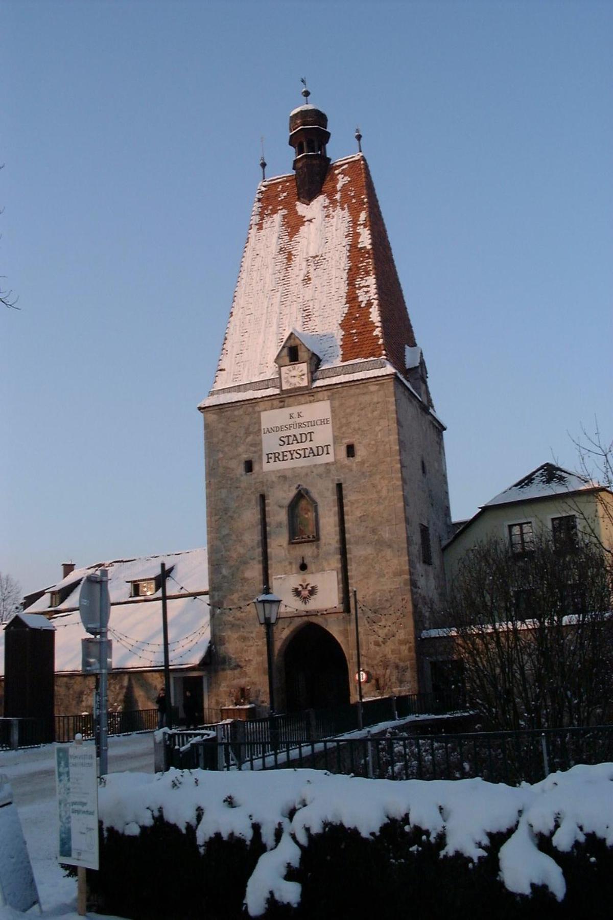 Hotel Zum Goldenen Hirschen Freistadt Esterno foto