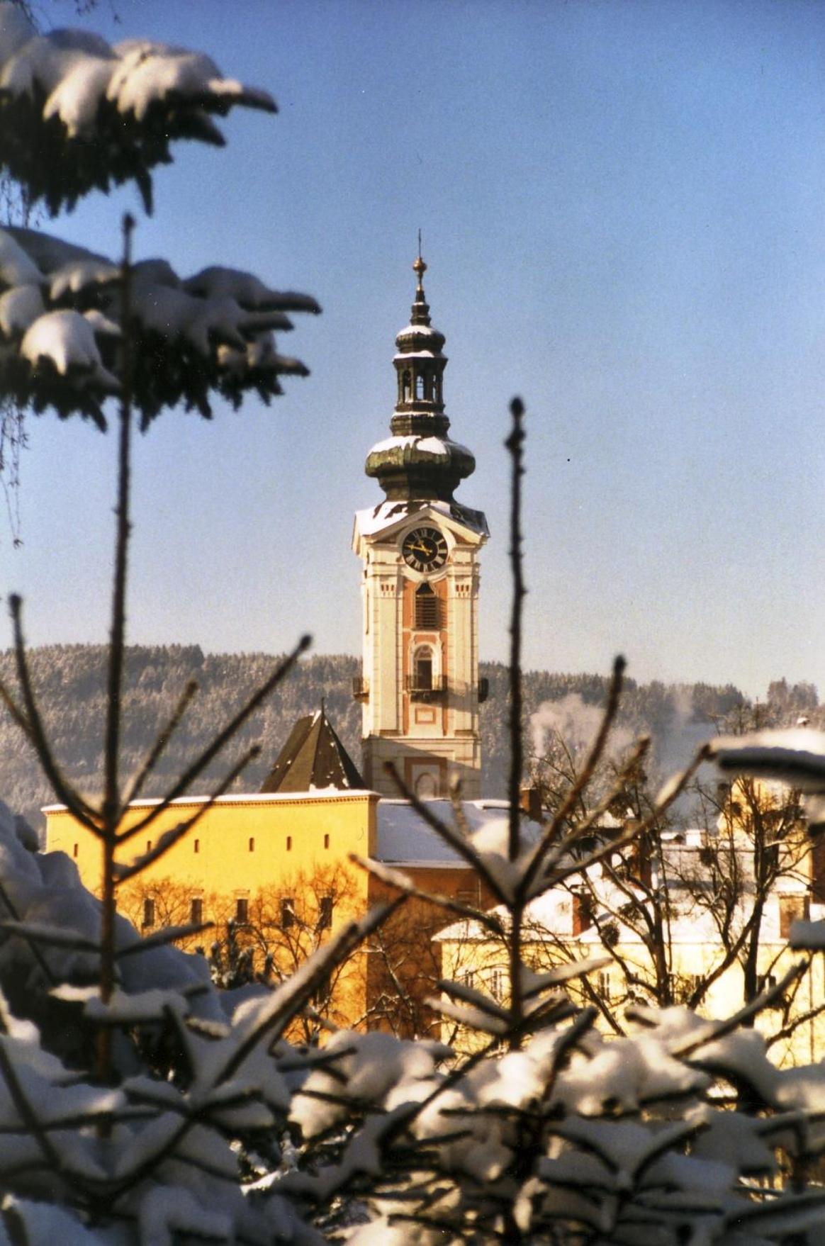 Hotel Zum Goldenen Hirschen Freistadt Esterno foto