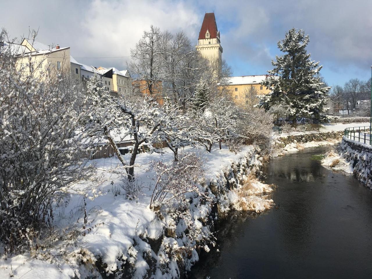 Hotel Zum Goldenen Hirschen Freistadt Esterno foto